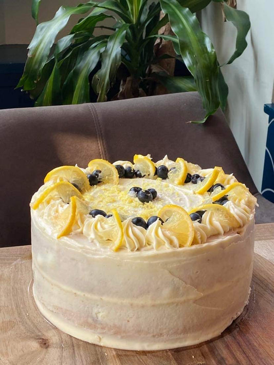 Lemon and blueberry cake (pick up only)